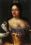 Johann Henrich Wedekind Portrait of Empress Anna of Russia Spain oil painting artist